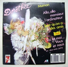 DISQUE VINYL 45 tours -