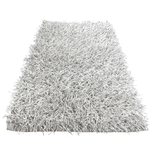 Tapis shaggy blanc - tapis,