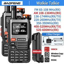Talkie-walkie multibande UV-K61, 999 canaux, type-C, DTMF, NOAA, fréquence progr