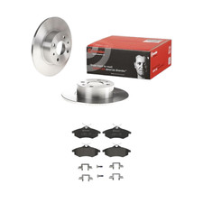 BREMBO Set Freins Avant Adapté pour Citroen C2 C3 1.1 1.4 Disques + Plaquettes