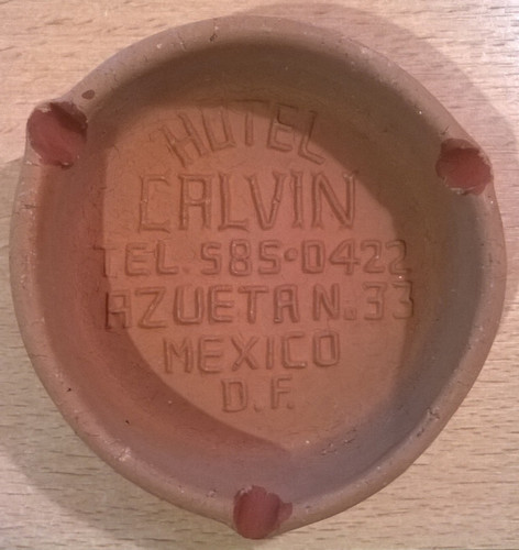 Cendrier hotel calvin - cendrier,