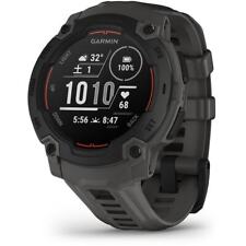 Montre connectée GARMIN Instinct E 45 mm bracelet silicone charbon noir 010-0...
