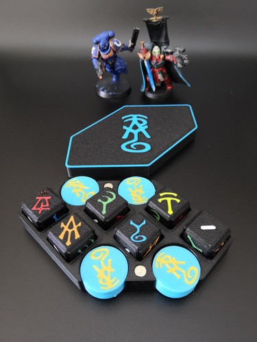 Boite runes 12 jetons - 6,