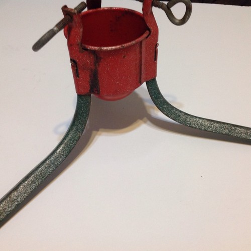 Vintage christmas tree stand - christmas,