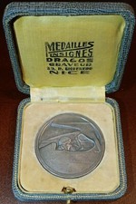 Médaille En Bronze Patine