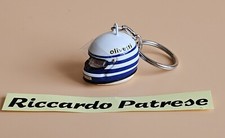 PORTE-CLÉ  Riccardo Patrese  mini casque pilote F 1 collector très bon état