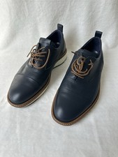 Chaussures Ecco Homme Taille 39 Bleu Marine Cuir – Excellent État