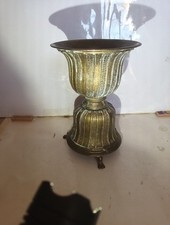 Ancienne  Lampe  A Beurre  19ÈME  Bronze  Massif