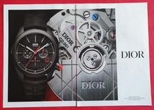 Publicité de presse: Montre DIOR Chiffre Rouge 2024