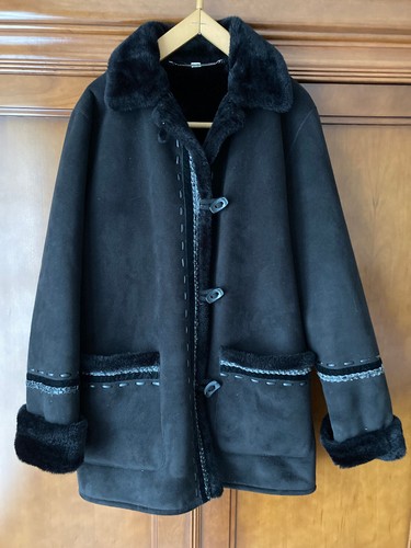Veste noire bien chaude - noire,