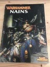 Warhammer livre d'armée nains