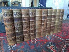 ensemble de 10 Livres boîte à secret archive notaire XIXéme siècle