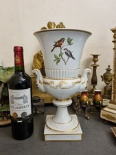 VISTA ALEGRE GRAND VASE MEDICIS PORCELAINE PORTUGAL, Empire, Porzellan