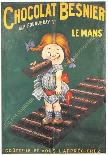 Postcard affiche publicité - cp,