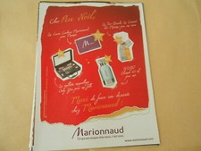 Publicité 2009 Advertising  Marionnaud Cher Père Noel