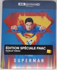 Steelbook Superman 4KUHD Spéciale Fnac Neuf