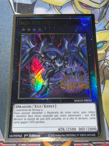 Carte dragon xyz de - yu,