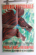 Affiche loterie nationale - affiche,