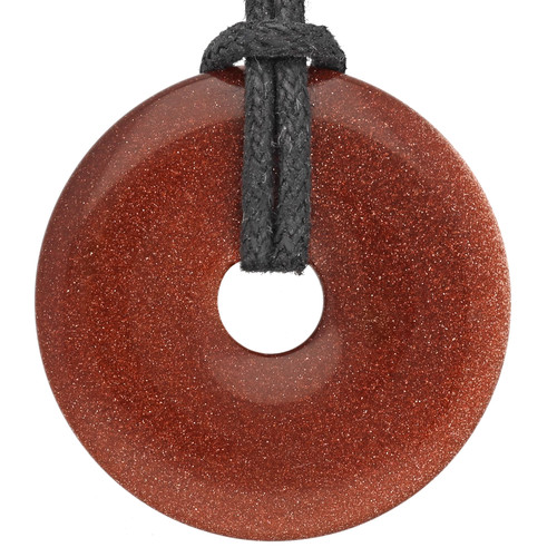 Pendentif donut pierre ø - pierre,