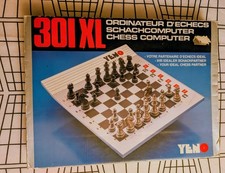 Ordinateur Échecs Électronique Yeno 301 XL Complet Boîte Notice 1988 Ok 