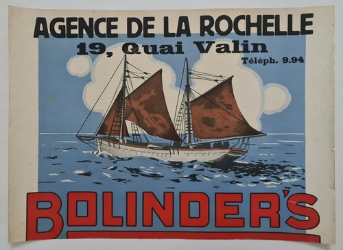 Bolinder vers 1950 affiche - 1950,
