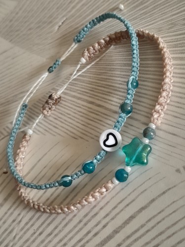 Bracelet micro macramé - bracelet,