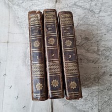 1807 Histoire Guerre Vendée et Chouans par Beauchamp Giguet 3 Tomes avec Carte