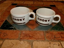 2 tasses  choky vintage