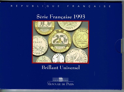 France 1993 coffret - france, _