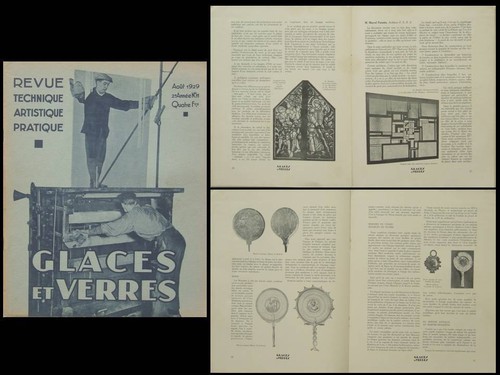 Glaces verres 11 1929 - et,