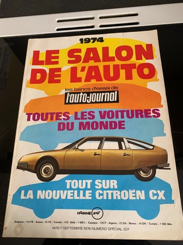 Auto journal spécial - l,