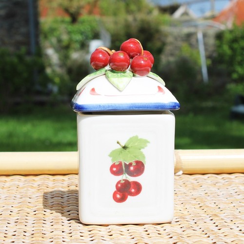 Pot confiture fruits - à,
