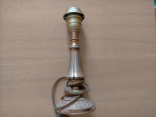 Ancien pied lampe - ancien, de