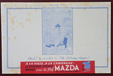 BUVARD - PILE MAZDA GROSSE DAME MARI TONNEAUX IVROGNE N°2  ILLUSTRATEUR DUBOUT -