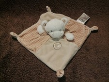 doudou plat vache marron mots