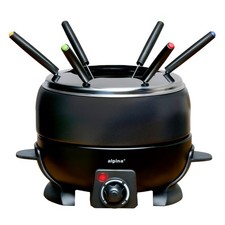 alpina Appareil á Fondue électrique 800W – Caquelon de 2L pour 6 Personnes - Con