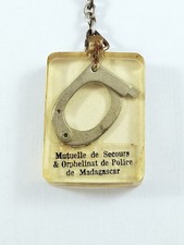 PORTE-CLES - MUTUELLE de SECOURS & ORPHELINAT de POLICE de MADAGASCAR - 1960s -