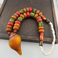 Collier africain bijou vintage