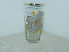 Art Nouveau Monogramme Verre