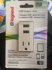 Legrand 15-Amp + USB Decorator