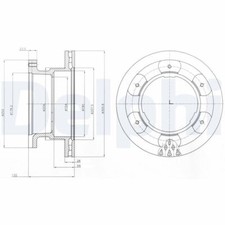 JEU DE 2 DISQUES DE FREIN