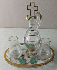 Ancien service de burettes