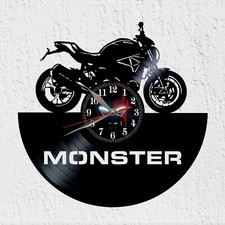 Horloge murale disque vinyle