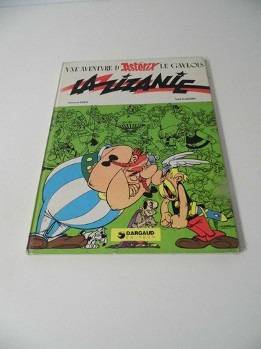 Livre asterix zizanie - bd,