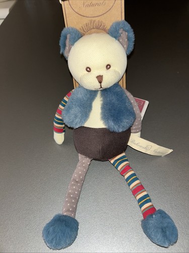 Doudou peluche ours baby adam - peluche,