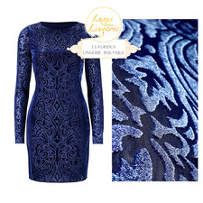 Robe ADA Par Wolford Bleu