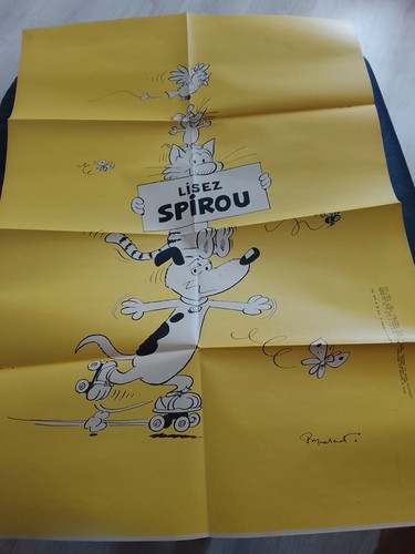 Poster lisez spirou macherot - poster,