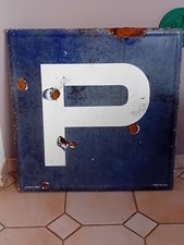 plaque émaillée panneau