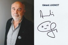 GERARD JUGNOT: Signed Star Actor Director / Autographe 100% Authentique / Photo