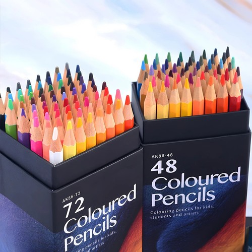 Crayon couleur huileux 72 - crayon,
